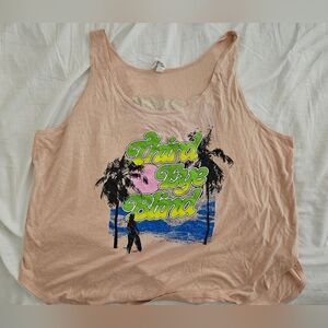 THIRD EYE BLIND Graphic Tank Top - Pink